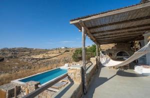 The House in the Field Myconos Greece