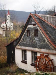 Ferienhaus Čertův Mlýn - chaloupka pro rodiny s dětmi Bílý Potok Tschechien