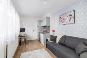 Appartements Sunny and cosy studio close to Part-Dieu district in Lyon - Welkeys : photos des chambres