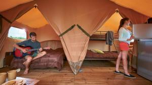 Campings Lodge en Pays Cathare : photos des chambres