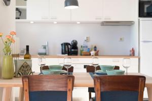 All in flat by, city center, skyline