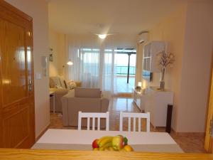 Gran terraza con espectaculares vistas al mar