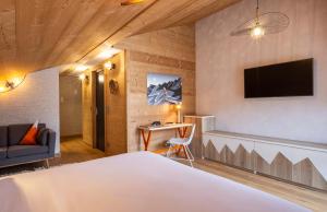 Hotels Hotel Base Camp Lodge - Bourg Saint Maurice : photos des chambres