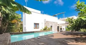 Villa Canaria piscina jacuzzi jardín - San Felipe