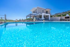 The Red Rock Villa Afandou by Rhodes4vacation Rhodes Greece