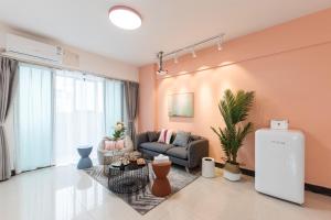 Guangzhou Tianhe·Gangding Metro Station·, Apartmány - Kanton