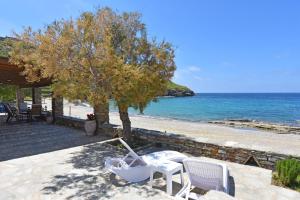 The Stone Beach House in the area of Kampi, Koundouros Kea Greece