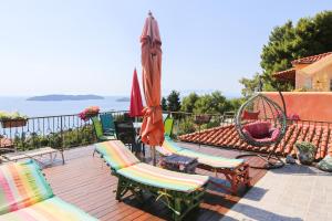 Absolute vacation luxury Villa Stratos near sea majestic view Skiathos Greece