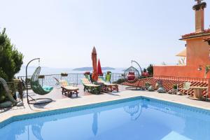 Absolute vacation luxury Villa Stratos near sea majestic view Skiathos Greece