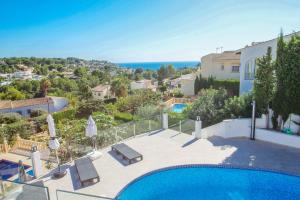 Gila - sea view villa with private pool in Benissa