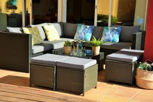 Villa Sitges Maria Sunny Oriented SW AC Confortable High Quality 5 star guest coments