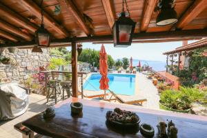 Absolute vacation luxury Villa Stratos near sea majestic view Skiathos Greece