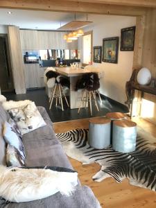 Appartement moderne à Le Grand-Bornand 70 m² avec vue montagne