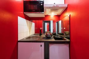 Appartements Appartement entier - Le mondrian - 1ch Check-in 24h : photos des chambres