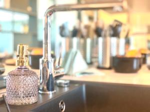 Luxury, bright Studio with parking and balcony in Bratislava center