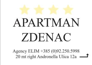 Apartment Zdenac Lux