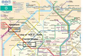 Appartements 10 min Walk Metro Line 1-Faubourg La Defense : photos des chambres