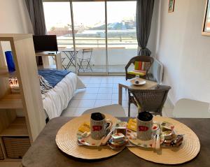 Appartements OntheRise Studio & terrasse vue mer - Palavas Centre : photos des chambres