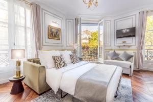 Appartements Luxury 2 Bedroom With Balcony - Louvre & Notre Dame : photos des chambres