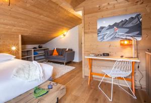 Hotels Hotel Base Camp Lodge - Bourg Saint Maurice : photos des chambres