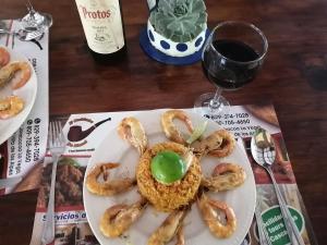 La famosa costillas a la leña