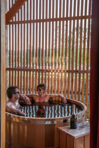 Les Lodges de la ViaRhona / cabane-spa : photos des chambres