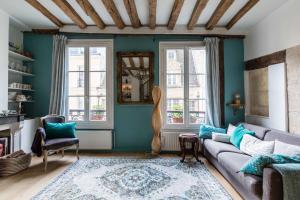Appartements Veeve - Artistic Excellence in the Marais : photos des chambres
