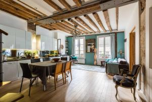 Appartements Veeve - Artistic Excellence in the Marais : photos des chambres