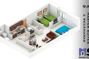 Moderna Suite Alberca Ubicadísima Av Bernardo Quintana 9A