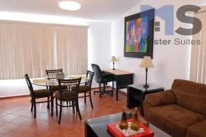 Espectacular Suite Alberca Áreas Verdes Blvd B Quintana 15D - Mendiola