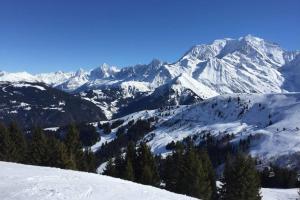 welcoming apartment with swimming pools near the Megève ski slopes