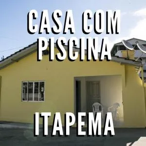 DK2 CASA PISCINA CHURRASQUEIRA SINUCA 3 AR WIFI 3 VaGAS 3 DORM 6 X SEM JUROS NO CARTÃO - 伊塔佩马