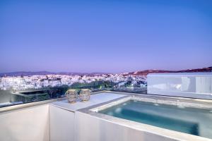 White Cliff Naousa Paros Greece