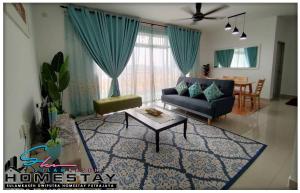 SulamKaseh Dwiputra Homestay Putrajaya With 4 Units AC, 3 Baths, WiFi & Pool View