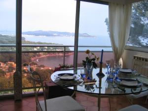 Maisons de vacances Villa Fabregas : Chambre Double avec Balcon - Vue sur Mer