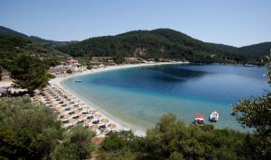 Blue Green Bay Skopelos Greece