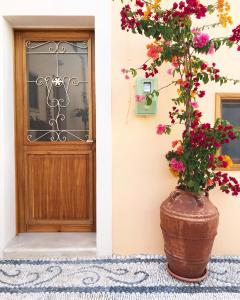 Rose traditional house Rhodes Greece