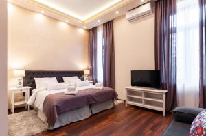 One-Bedroom Apartment room in Mala Sava Apartmani
