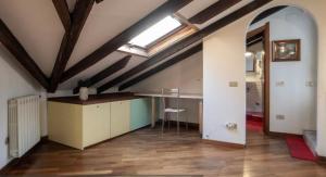 The attic of Milan with terrace city view