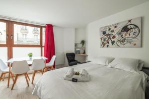 Appartements Bright and cosy flat at the heart of Paris in a trendy district - Welkeys : photos des chambres