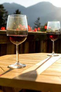 Apartment Wiesenhof - NATUR & WEITBLICK über Innsbruck - Ladestation für Elektroautos