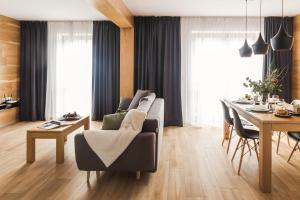 One-Bedroom Comfort Apartment with Fireplace, air conditioning and Balcony or Terrace room in Apartamenty Forma Tatrica