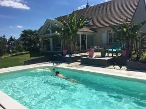 Gîte Évasion idyllique à l'étage près zoo-chateaux - Saint-Julien-de-Chédon