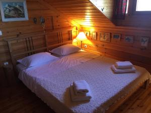 Vytina log house Arkadia Greece