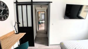 Appartements Eco-Appart'hotel Rouen -- BDE : photos des chambres