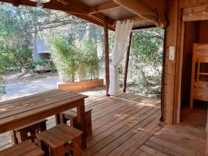 Campings Le Beau Veze : Bungalow 3 Chambres