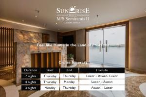 SUNRISE Semiramis II Cruise