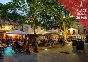 Appartements SWEETHOME DIJON - Drapeau : photos des chambres