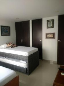 1C5 APARTAMENTO EN CARTAGENA CON BALCON Y VISTA AL MAR, AIRE ACONDICIONADO Y WIFi