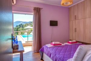 Lygia Villa Sleeps 6 Pool Air Con WiFi Lefkada Greece